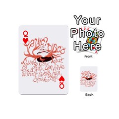 Queen Panic At The Disco   Lying Is The Most Fun A Girl Have Without Taking Her Clothes Playing Cards 54 (Mini) from ArtsNow.com Front - HeartQ