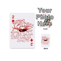 Panic At The Disco   Lying Is The Most Fun A Girl Have Without Taking Her Clothes Playing Cards 54 (Mini) from ArtsNow.com Front - Diamond2