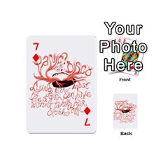 Panic At The Disco   Lying Is The Most Fun A Girl Have Without Taking Her Clothes Playing Cards 54 (Mini) from ArtsNow.com Front - Diamond7
