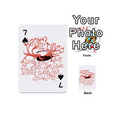 Panic At The Disco   Lying Is The Most Fun A Girl Have Without Taking Her Clothes Playing Cards 54 (Mini) from ArtsNow.com Front - Spade7