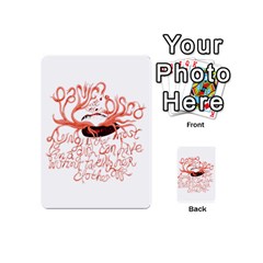 Panic At The Disco   Lying Is The Most Fun A Girl Have Without Taking Her Clothes Playing Cards 54 (Mini) from ArtsNow.com Back
