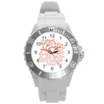 Panic At The Disco   Lying Is The Most Fun A Girl Have Without Taking Her Clothes Round Plastic Sport Watch (L)