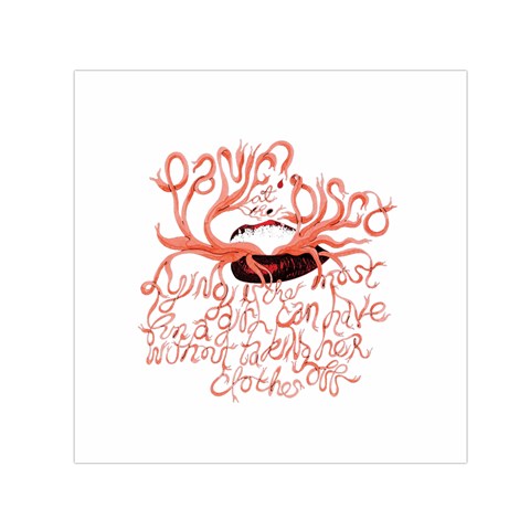 Panic At The Disco   Lying Is The Most Fun A Girl Have Without Taking Her Clothes Small Satin Scarf (Square) from ArtsNow.com Front