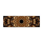 3d Flower Fractal Art Pattern Sticker (Bumper)