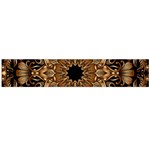 3d Flower Fractal Art Pattern Flano Scarf (Large)