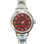 Image Round Italian Charm Watch