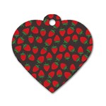 Image Dog Tag Heart (One Side)