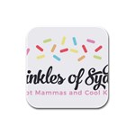 Image Rubber Square Coaster (4 pack)