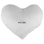 Image Large 19  Premium Flano Heart Shape Cushion