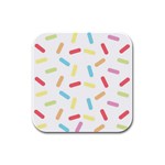 Image Rubber Square Coaster (4 pack)