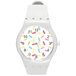 Image Round Plastic Sport Watch (M)