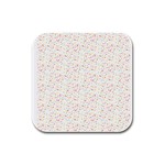 Sprinkles Shawl Rubber Square Coaster (4 pack)