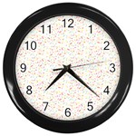 Sprinkles Shawl Wall Clock (Black)
