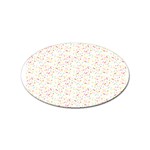 Sprinkles Shawl Sticker Oval (100 pack)