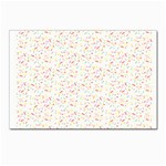 Sprinkles Shawl Postcard 4  x 6 