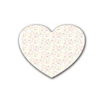 Sprinkles Shawl Rubber Coaster (Heart)