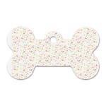 Sprinkles Shawl Dog Tag Bone (One Side)