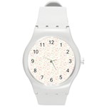 Sprinkles Shawl Round Plastic Sport Watch (M)