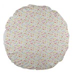 Sprinkles Shawl Large 18  Premium Round Cushion 