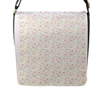Sprinkles Shawl Flap Closure Messenger Bag (L)