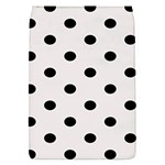 Polka Dots - Black on Pastel Pink Removable Flap Cover (S)