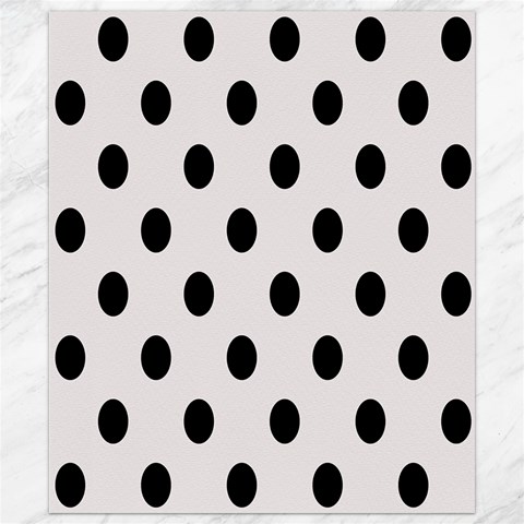 Polka Dots 8.15 x9.66  Canvas - 1