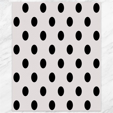 Polka Dots 10.95 x13.48  Canvas - 1
