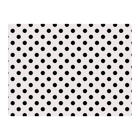 Polka Dots 35 x27  Blanket Front