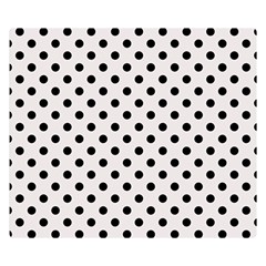 Polka Dots 50 x40  Blanket Back