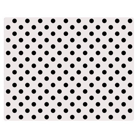 Polka Dots 60 x50  Blanket Front