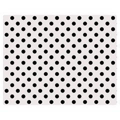 Polka Dots 60 x50  Blanket Front