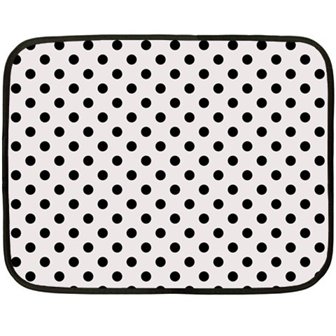 Polka Dots 35 x27  Blanket Front
