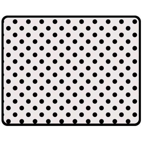 Polka Dots 60 x50  Blanket Front
