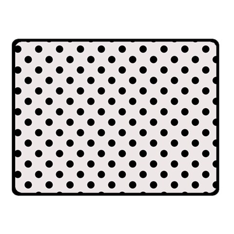 Polka Dots 50 x40  Blanket Front