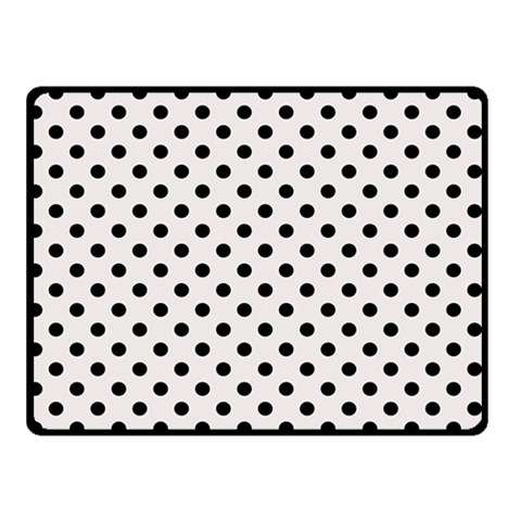 Polka Dots 45 x34  Blanket Front
