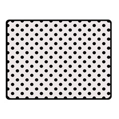Polka Dots 45 x34  Blanket Back