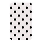 Polka Dots - Black on Pastel Pink Memory Card Reader (Rectangular)