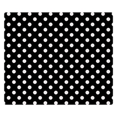 Polka Dots 50 x40  Blanket Back