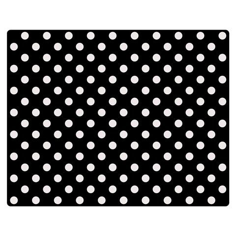 Polka Dots 60 x50  Blanket Front