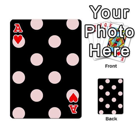 Ace Polka Dots Front - HeartA