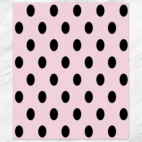 Polka Dots 8.15 x9.66  Canvas - 1