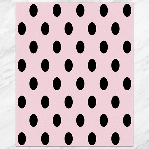 Polka Dots 10.95 x13.48  Canvas - 1