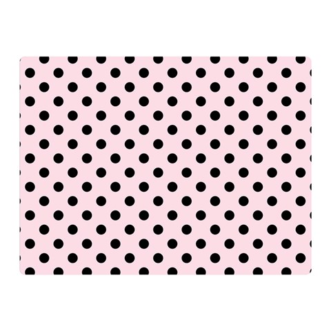 Polka Dots 35 x27  Blanket Front