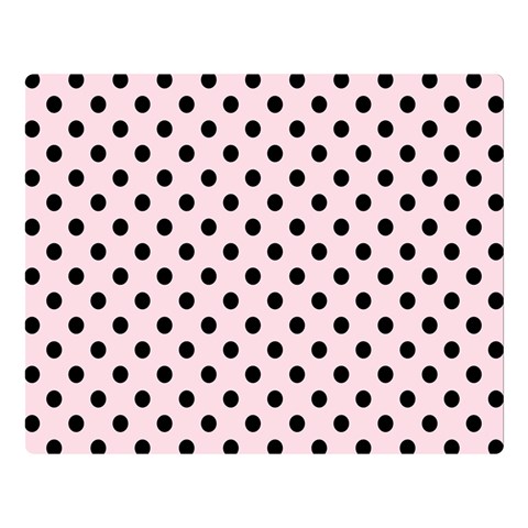 Polka Dots 80 x60  Blanket Front