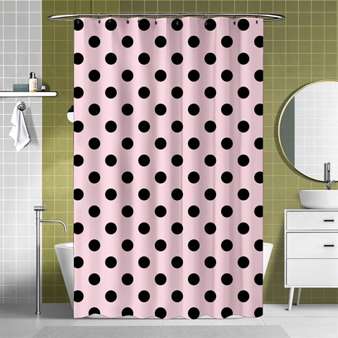 Polka Dots Curtain(48  X 72 ) - 42.18 x64.8  Curtain(48  X 72 )