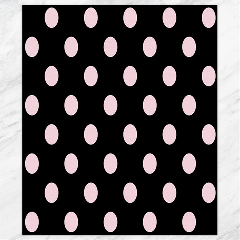 Polka Dots 8.15 x9.66  Canvas - 1