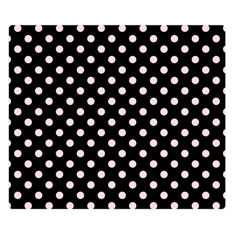 Polka Dots 50 x40  Blanket Front