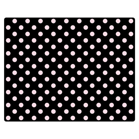 Polka Dots 60 x50  Blanket Front