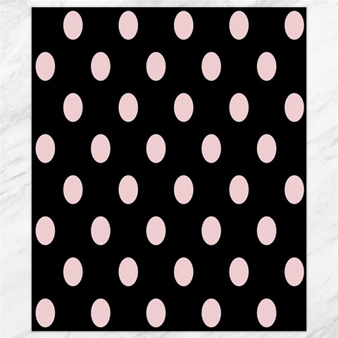 Polka Dots 8.15 x9.66  Canvas - 1