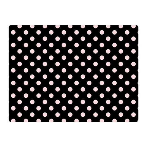 Polka Dots 35 x27  Blanket Front